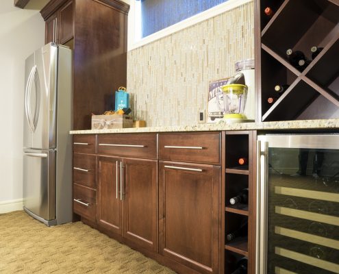 Basement Renovations | Wet Bar